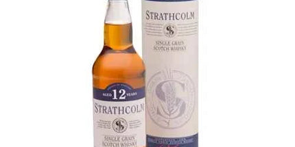 Strathcolm 12 Year Old  Single Grain Scotch Whisky 700ml