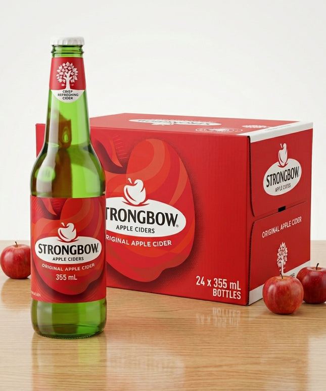 Strongbow Original Apple Cider Case 24 x 355mL Bottles