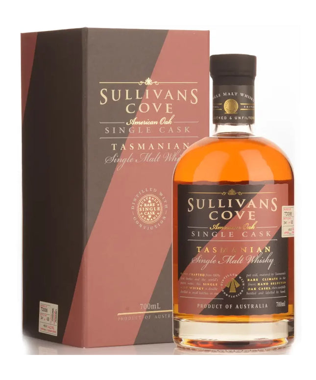 Sullivans Cove Single Cask American Oak TD0086 Single Malt Whisky 700ml - Liquorworld