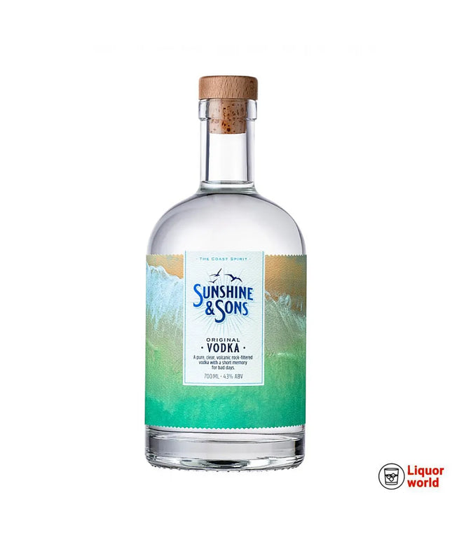 Sunshine and Sons Original Vodka 700ml - Liquorworld