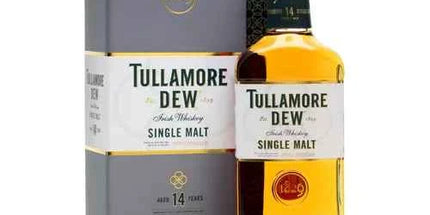 TULLAMORE DEW 14 YEAR SINGLE MALT IRISH WHISKEY