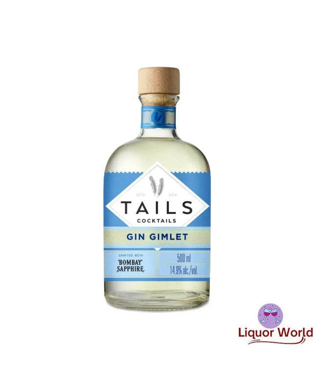 Tails Cocktails Gin Gimlet 500ml - Liquorworld