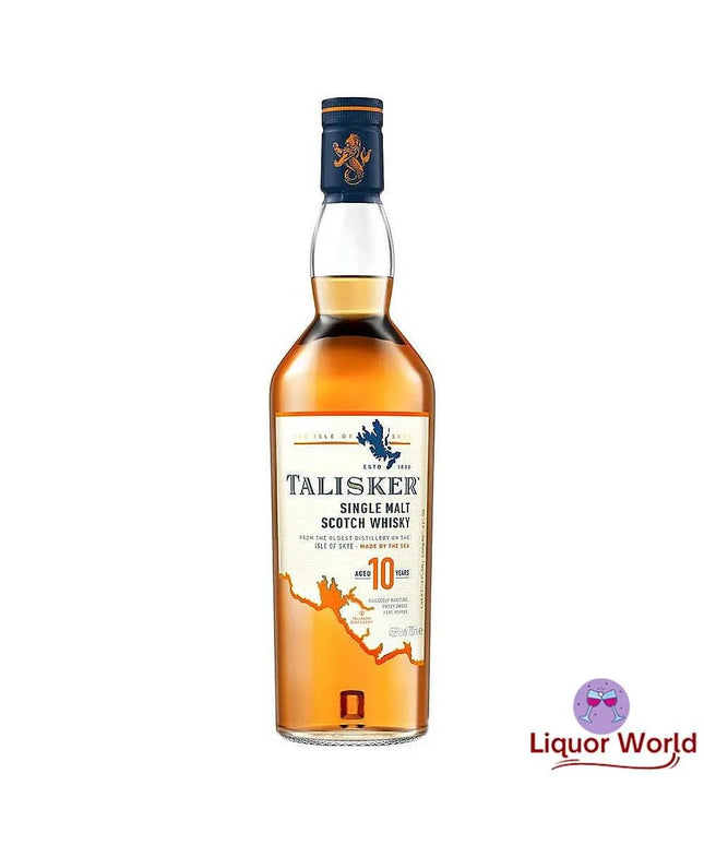 Talisker 10 Year Old Single Malt Scotch Whisky 750ml - Liquorworld
