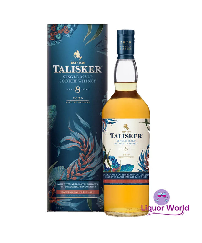 Talisker Aged 8 Years Single Malt Scotch Whisky – 2020 Special Release 700ml - Liquorworld
