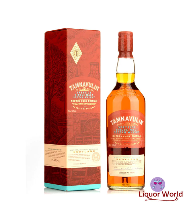 Tamnavulin Sherry Cask Edtion Single Malt Scotch Whisky 700ml - Liquorworld
