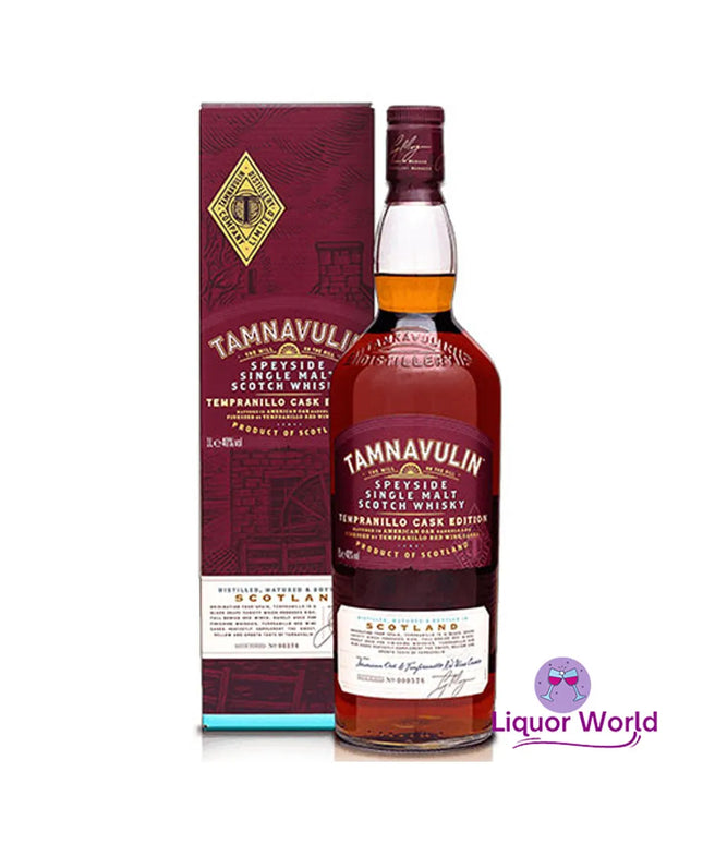 Tamnavulin Tempranillo, Single Malt Scotch Whisky 700 ml - Liquorworld