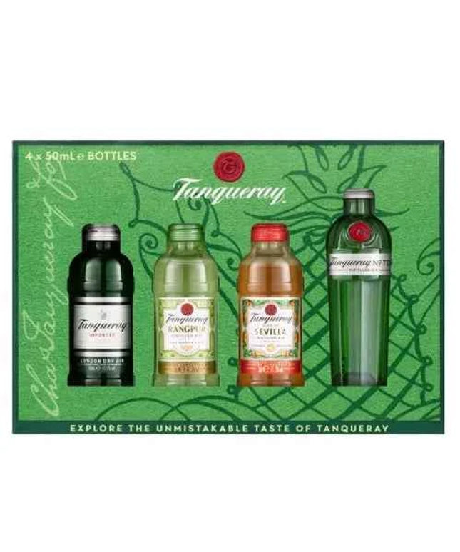 Tanqueray Miniatures Gift Pack 4x50mL