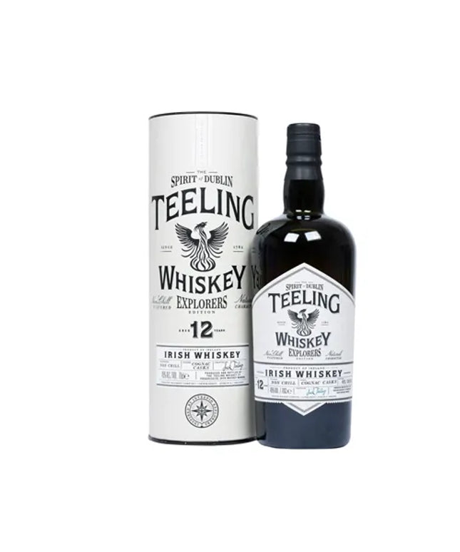 Teeling 12 Year Old Explorers Edition Cognac Finish Single Malt Irish Whiskey 700ml - Liquorworld