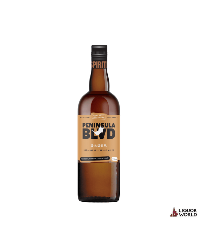 That Spirited Lot Peninsula Blvd Ginger Mixer Syrup 750ml - Liquorworld