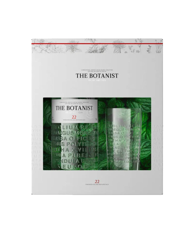 The Botanist Dry Gin & Highball Glass Gift Pack 700ml - Liquorworld
