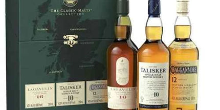 The Classic Strong Malts Scotch Whisky Collection 200mL x 3