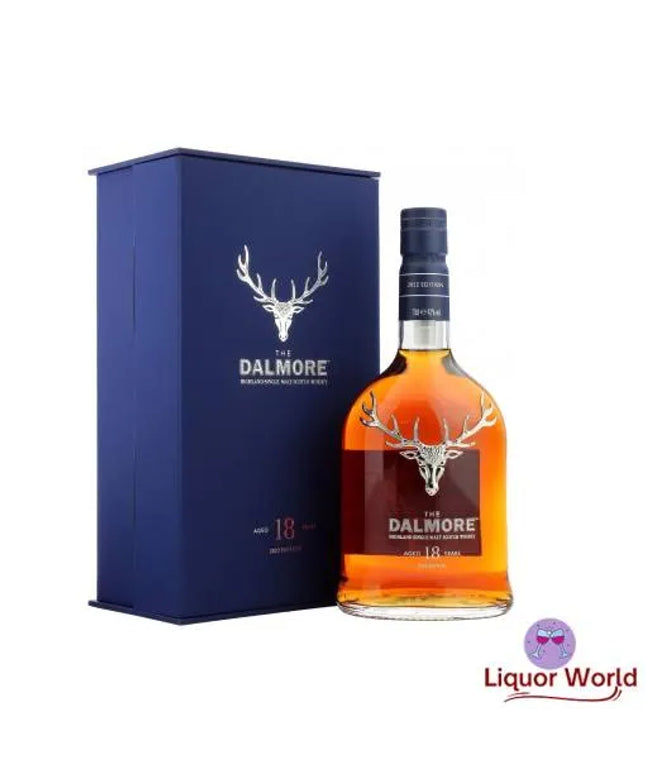 The Dalmore 18 Year Old Highland Single Malt Whisky 700ml