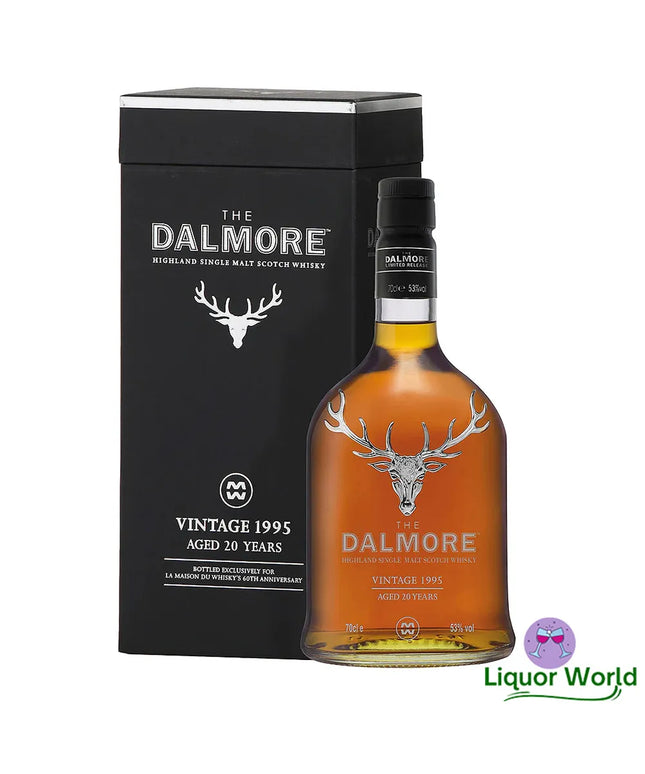 The Dalmore 20 Year Old 1995 Sauternes Wine Cask Single Malt Scotch Whisky 700mL - Liquorworld