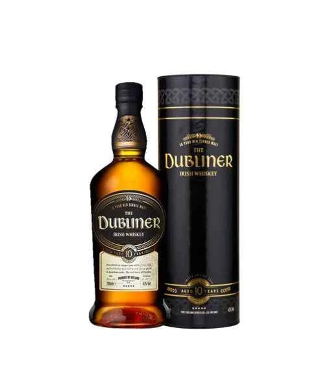 The Dubliner 10 Year Old Single Malt Irish Whiskey 700mL