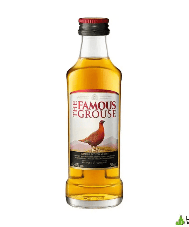 The Famous Grouse Blended Scotch Whisky Glass Miniature 50mL - Liquorworld