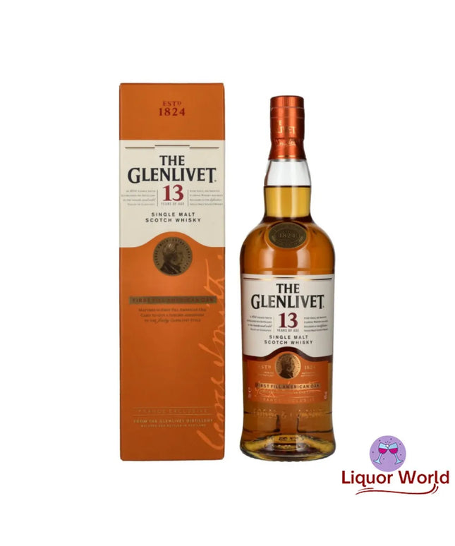 The Glenlivet 13 Year Old Single Malt Scotch Whisky 700ml - Liquorworld