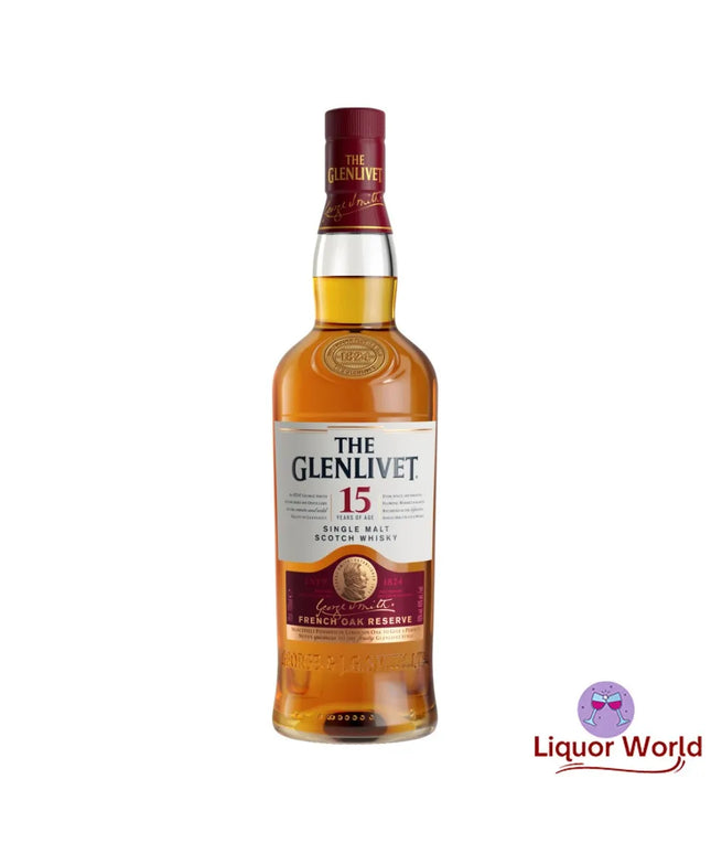 The Glenlivet 15 Year Old French Oak Single Malt Whisky 700ml - Liquorworld