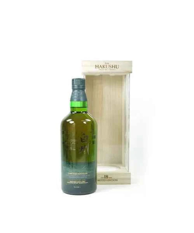 The Hakushu Single Malt 18 Year Old Limited Edition Japanese Whisky 700mL