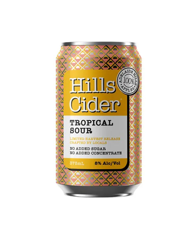 The Hills Cider Co Tropical Sour 375ml (24 Pack) - Liquorworld