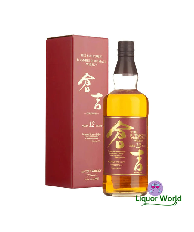 The Kurayoshi 12 Year Old Pure Malt Blended Japanese Whisky 700mL - Liquorworld