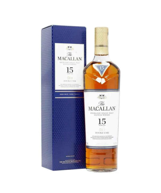 The Macallan 15 Year Old Double Cask Single Malt Scotch Whisky 700mL