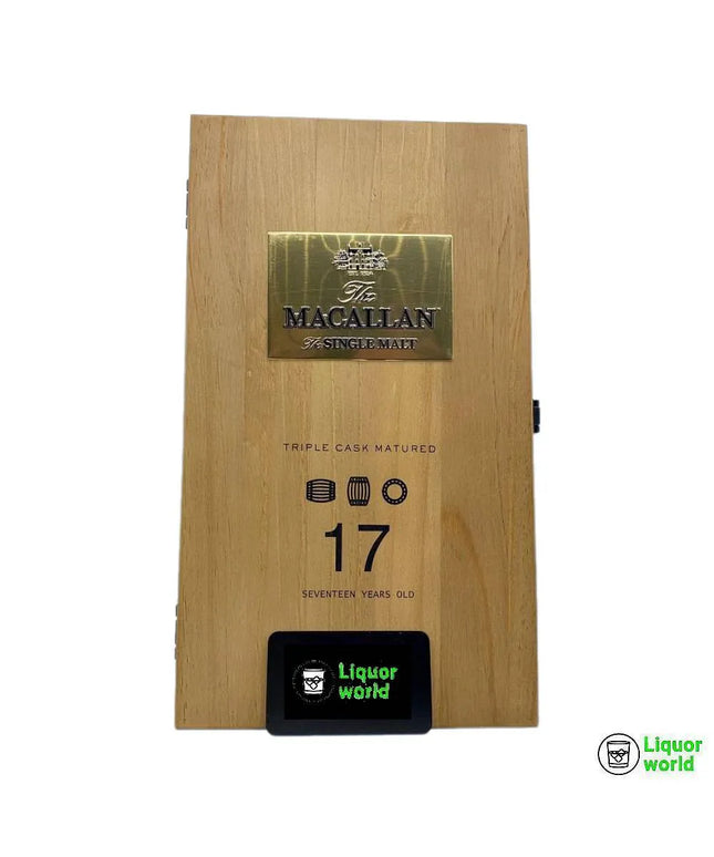 The Macallan 17 Year Old Fine Oak Triple Cask Matured Single Malt Scotch Whisky 700ml