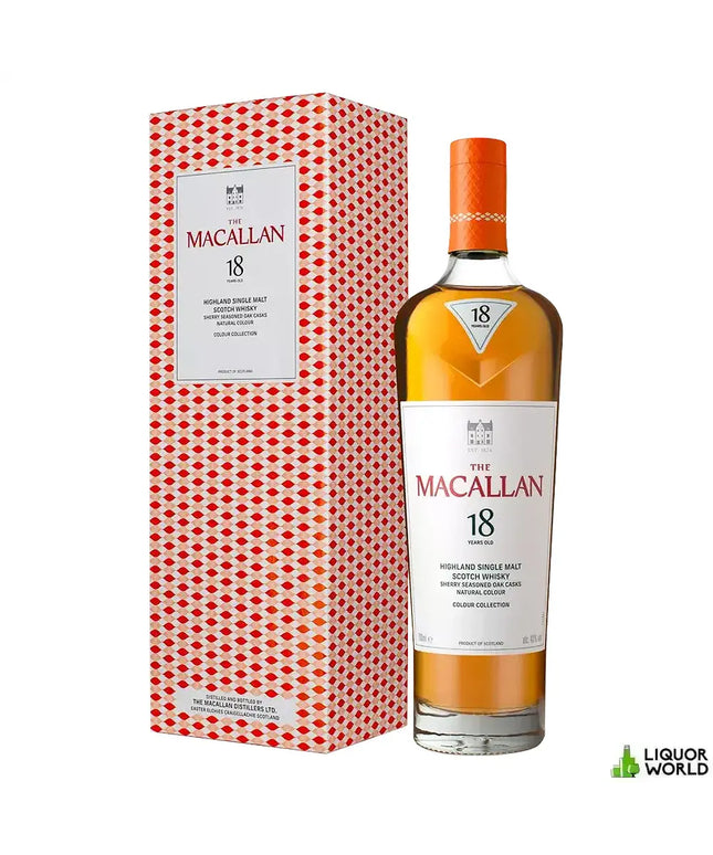 The Macallan 18 Year Old Colour Collection Single Malt Scotch Whisky 700mL - Liquorworld