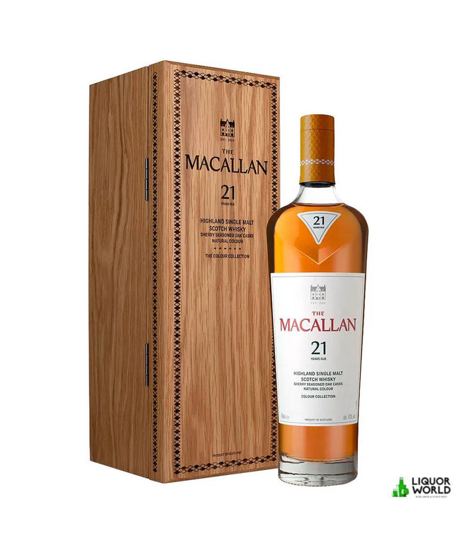 The Macallan 21 Year Old Colour Collection Single Malt Scotch Whisky 700mL - Liquorworld
