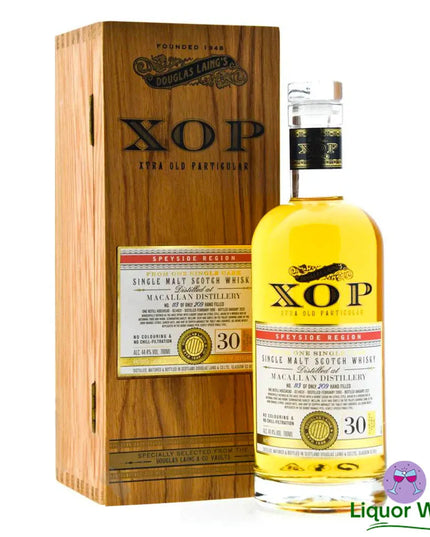 The Macallan 30 Year Old Cask Strength Single Cask 1990 XOP Single Malt Scotch Whisky 700mL