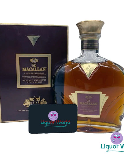 The Macallan Chairmans Release 1700 Series Single Malt Scotch Whisky 700ml
