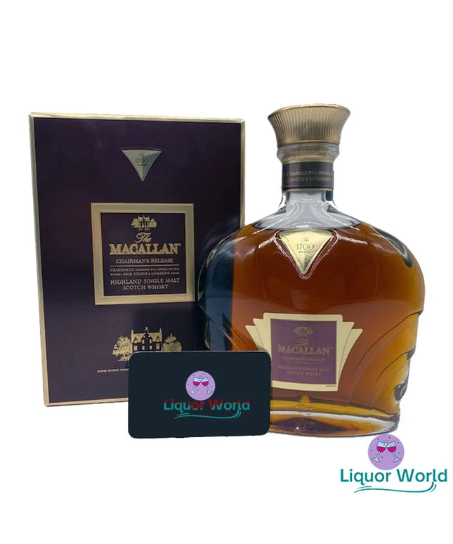 The Macallan Chairmans Release 1700 Series Single Malt Scotch Whisky 700ml