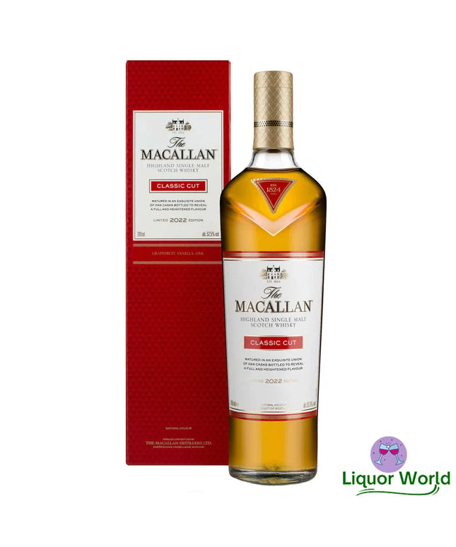 The Macallan Classic Cut 2022 Cask Strength Single Malt Scotch Whisky 700mL - Liquorworld