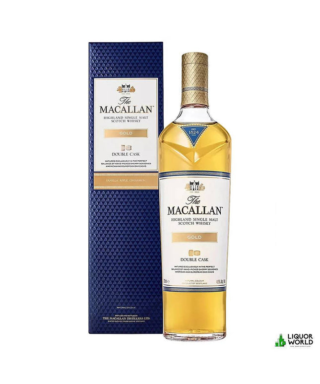 The Macallan Double Cask Gold Single Malt Scotch Whisky 700mL - Liquorworld
