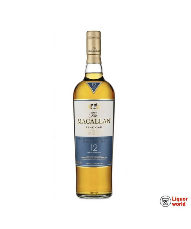 The Macallan Fine Oak 12 Year Old Triple Cask Single Malt Scotch Whisky 700ml