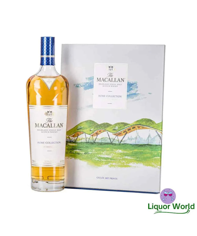 The Macallan Home Collection 'The Distillery' First Edition With Giclee Art Prints Limited Edition Single Malt Scotch Whisky 700mL
