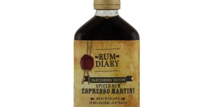 The Rum Diary Rum Diary Spiced Rum Espresso Martini Hip Flask 150ml - Liquorworld