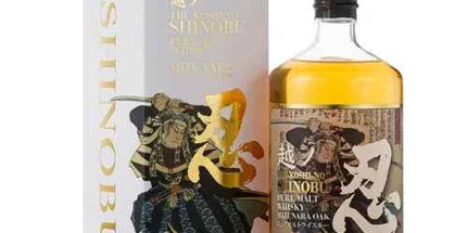 The Shinobu Pure Malt Mizunara Oak Japanese Whisky 700ml