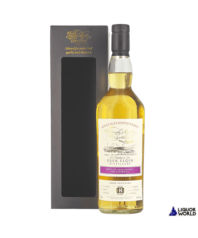 The Single Malts of Scotland Australian Exclusive Glen Elgin 2008 13YO 56.5% Single Malt Scotch Whisky 700ml - Liquorworld