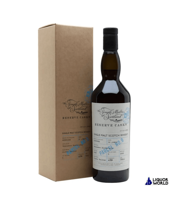 The Single Malts of Scotland Reserve Cask Benrinnes 12 Year Old 48% Single Malt Scotch Whisky 700ml
