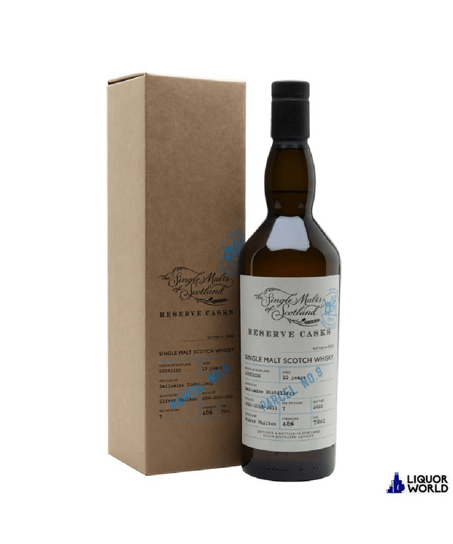 The Single Malts of Scotland Reserve Cask Dailuaine 10 Year Old 48% Single Malt Scotch Whisky 700ml