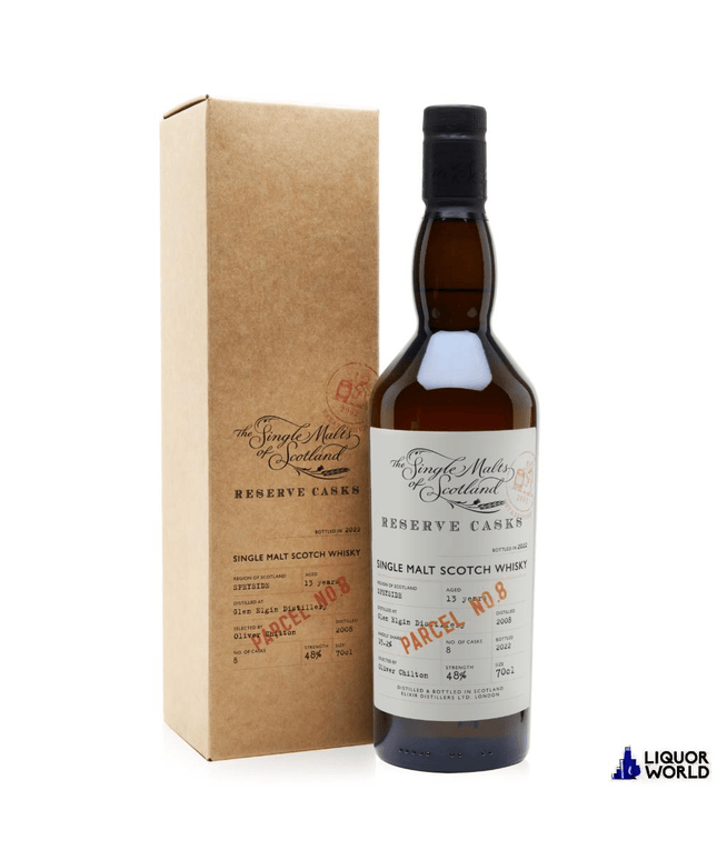 The Single Malts of Scotland Reserve Cask Glen Elgin 13 Year Old 48% Single Malt Scotch Whisky 700ml - Liquorworld