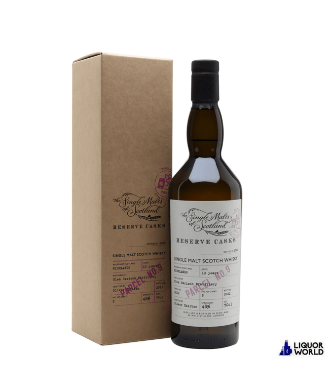 The Single Malts of Scotland Reserve Cask Glen Garioch 10 Year Old 48% Single Malt Scotch Whisky 700ml - Liquorworld