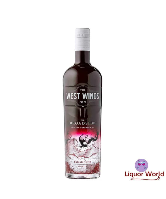 The West Winds Gin The Broadside Navy Strength Gin 700mL