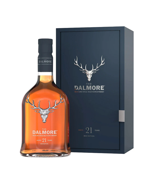 The Dalmore 21 Year Old Highland Single Malt Scotch Whisky 700mL