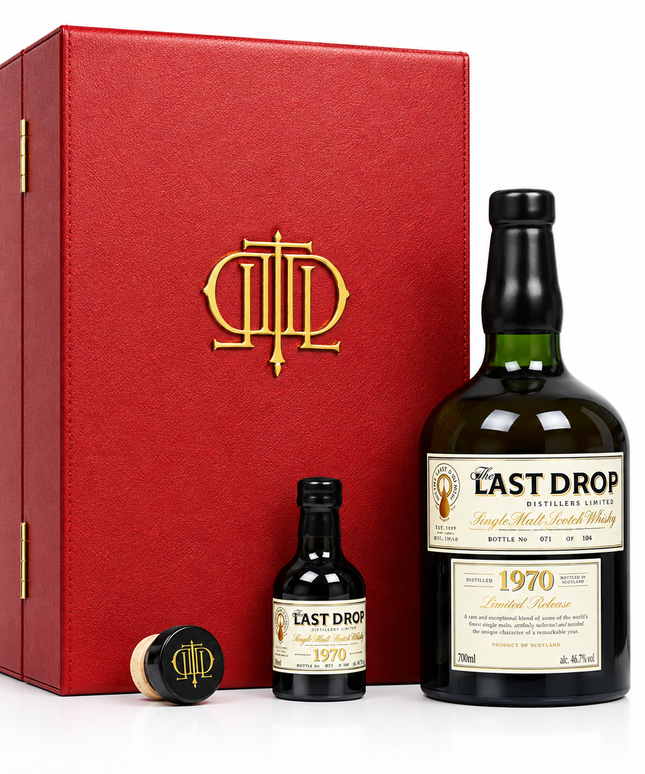 The Last Drop 50 Year Old Glenrothes 1970 Single Malt Scotch Whisky 700mL + 50mL