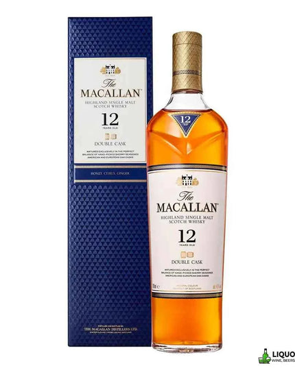 The Macallan 12 Year Old Double Cask (Older Packaging) Single Malt Scotch Whisky 700mL