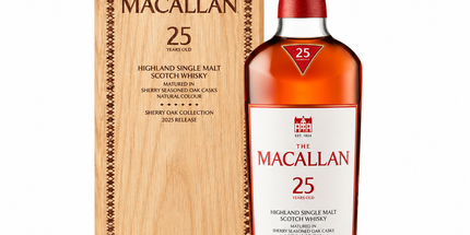 The Macallan 25 Year Old Sherry Oak 2025 Release Single Malt Scotch Whisky 700mL