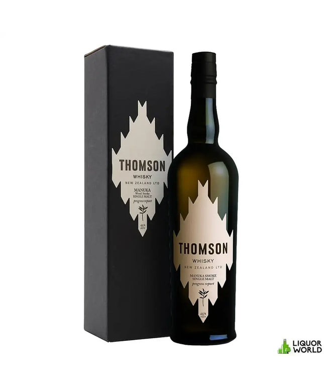 Thomson Manuka Smoke Single Malt New Zealand Whisky 700mL - Liquorworld
