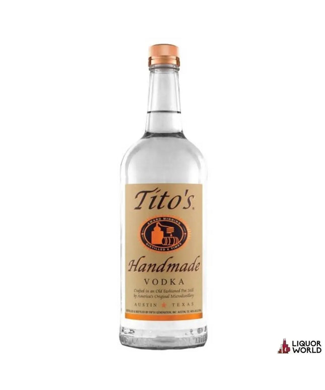 Titos Hand Made Vodka 1lt - Liquorworld
