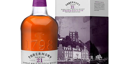Tobermory 21 Year Old Oloroso Sherry Cask Finish Single Malt Scotch Whisky 700mL - Liquorworld
